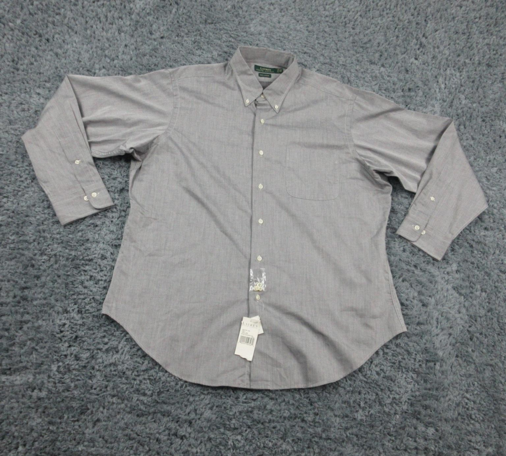 Lauren Ralph Lauren Shirt Mens XL Button Down Stanton Pocket Casual NWT